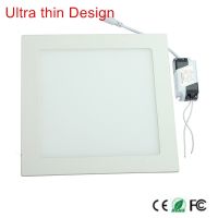 Thickness 3W/6W/9W/12W/15W/25W Ultra thin LED downlight Square LED panel Ceiling Recessed Light bulb lamp AC85-265V smd2835  by Hs2023