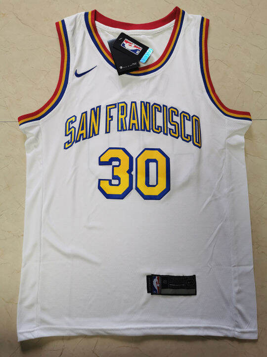 ready-stock-shot-goods-authentic-basketball-jersey-mens-golden-state-warriorss-30-stephenn-curry-hardwood-classics-white-jersey