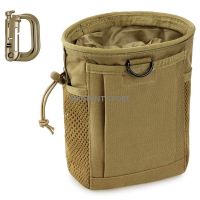 【cw】 Tactical Molle Drawstring Magazine Dump Adjustable Utility Hip Outdoor D Buckle ！