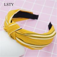 【YF】 Top Knot Turban Twist Hairband Retro Elastic Hair Hoop Headwrap Headband for Women Print Headdress Accessories