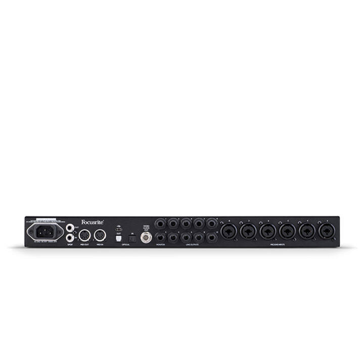 focusrite-clarett-8-pre-usb-ออดิโออินเตอร์เฟส-อุปกรณ์บันทึกเสียง-โฮมสตูดิโอ-18in-20out-usb-interface