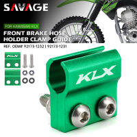 เบรคหน้าท่อสำหรับ KAWASAKI KLX140 Gl KLX150L KLX450R KLX 140 150อุปกรณ์เสริมรถจักรยานยนต์เบรคสายผู้ถือสายท่องเที่ยว