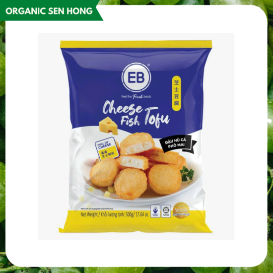 Đậu hủ cá pho mai thả lẩu eb 500gr - ảnh sản phẩm 1