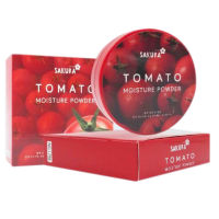 SAKURA Tomato Moisture Powder แป้งพัฟมะเขือเทศ SAKURA Tomato Moisture Powder