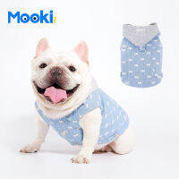 mooki เสื้อผ้าสัตว์เลี้ยงฤดูใบไม้ร่วงและฤดูหนาวสุนัขขนาดเล็ก Bichuma ชเนาเซอร์ Teddy Fawl Dog Cat Cowboy Vest