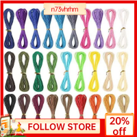 N73VHRHM 28pcs 262หลา เชือกโพลีเอสเตอร์เคลือบ 28สี โพลีเอสเตอร์ เชือกเคลือบแว็กซ์ เย็บหนังประดับด้วยลูกปัด 1mm ครับ สายโพลีเอสเตอร์ ทำเครื่องประดับ DIY