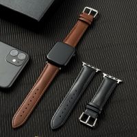 Leather Strap for Apple Watch Band 8 49mm 7 41mm 45mm Band 6 SE 5 44mm 40mm 42mm 38mm 44 Mm Smartwatch Accessories Bracelet for IWatch Series 3 4 2 1 【BYUE】