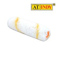 AT INDY 4 Inch. Spare Part Roller Cover Line Fabric Yellow Line  อะไหล่ลูกกลิ้งทาสีขนเชือกคาดเหลือง 4 นิ้ว C30104