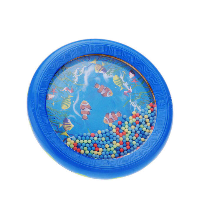 Ocean Wave Bead Drum Gentle Sea Sound Musical Educational Toy Tool for ...