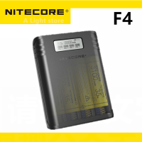 CWNITECORE F4แบตเตอรี่ Chager สี่ช่องยืดหยุ่น USB ชาร์จหน้าจอ LCD Charger สำหรับ4Pcs 18650 3500MAh แบตเตอรี่