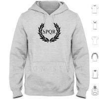 Camp Jupiter-Black Logo Hoodie Long Sleeve Jason Grace Percy Jackson Camp Halfblood The Heroes Of Olympus The Lost