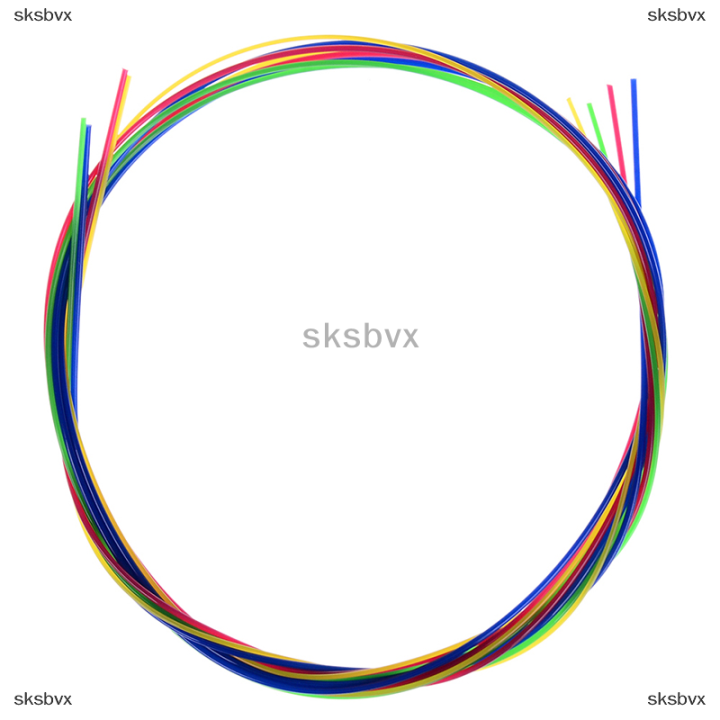 sksbvx-4-string-ชุดสากลสำหรับกีตาร์-a-e-c-g-white-muticolor