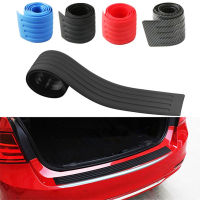 Car 90CM Trunk Protective Strip Bumper Anti-Collision Anti-Scratch Rubber Strip Tailgate Decorative Strip Rear Guard