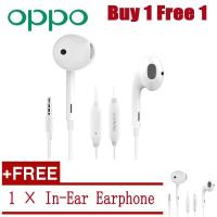 [Buy 1 Free 1]OPPO In-ear Headphones รุ่น MH135 หูฟัง earphone 3.5mm for R9s r9s plus R11 plus A57 R7 R9 A59 A77 F5 F1S A83 A71 F7 R15 R13