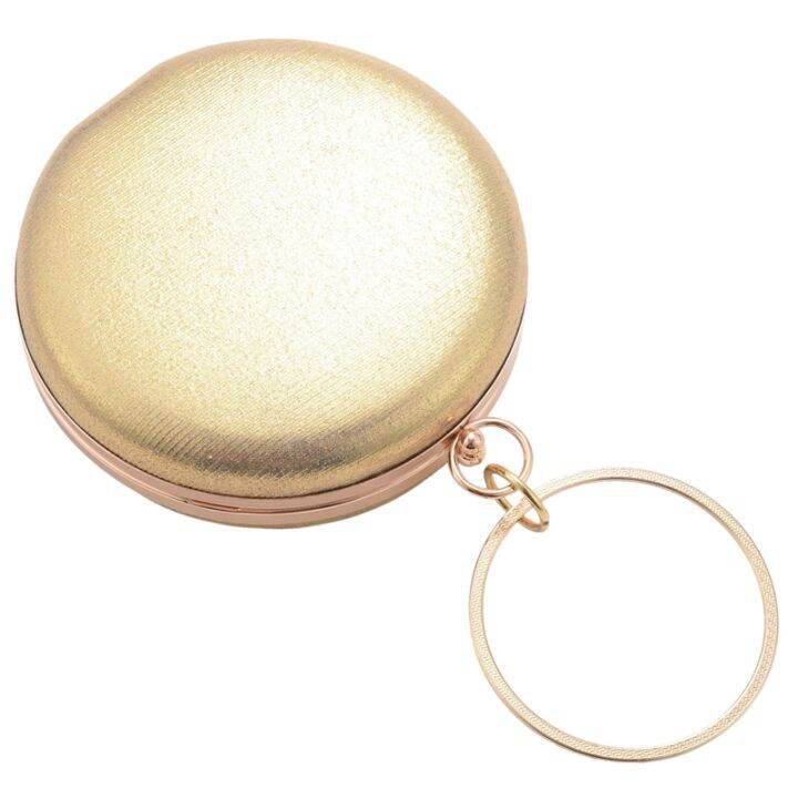 round-shaped-women-evening-bags-diamonds-simple-clutches-chain-shoulder-bags-gold