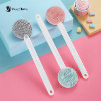 VandHome Bath Brush With Long Handle Back Body Bath Shower Scrubber Massage Brush Shower Sponge Brushes Scrub Skin Exfoliation