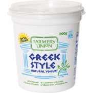 Sữa Chua Farmers Union Greek Natural 500g