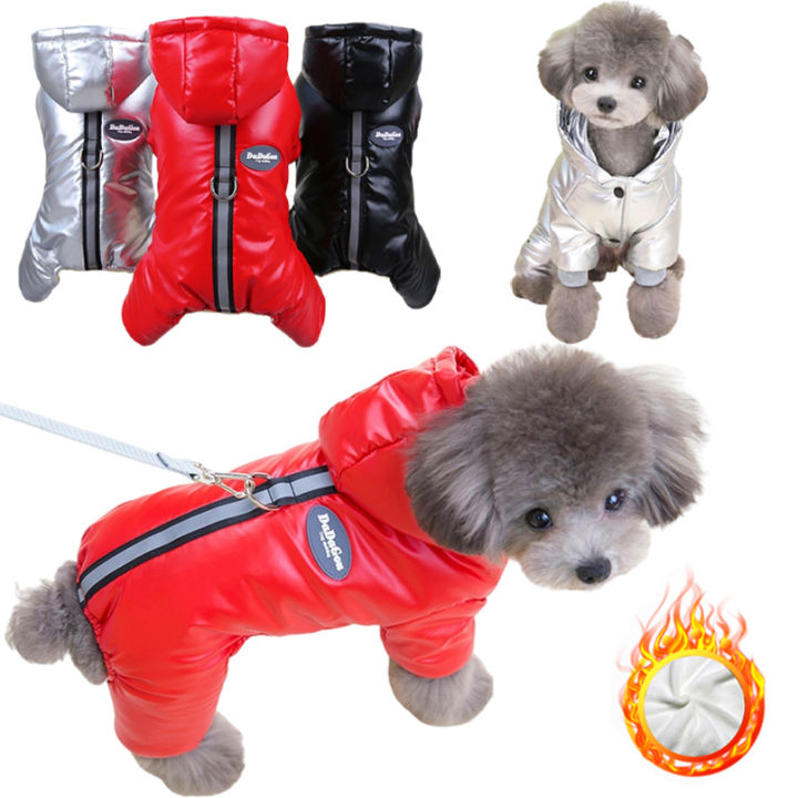 กันน้ำสุนัข-jumpsuit-เบาะลูกสุนัข-onesie-สำหรับสุนัขขนาดกลางขนาดเล็ก-cat-down-jacket-chihuahua-shih-tzu-เสื้อ-french-bulldog-apprael