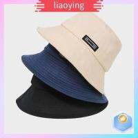 LIAOYING M/L/XL หมวกทรงถัง โอเวอร์ไซส์ ผ้าคอตตอน หมวกบังแดด ลำลองแบบสบายๆ หัวใหญ่/ใหญ่ หมวกชาวประมงหมวก สำหรับผู้หญิง