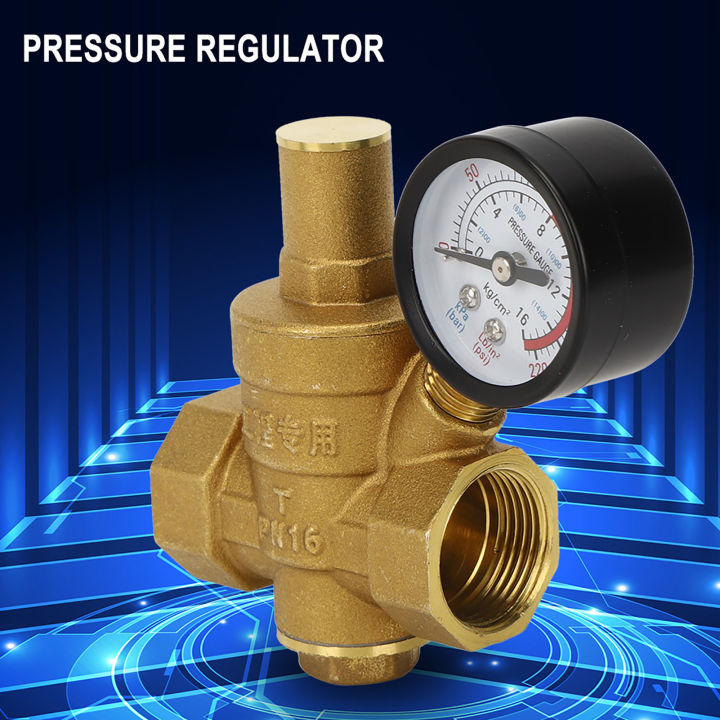 Water Pressure Regulator Valve Dn20 BrassHose Pressure Regulator Water ...