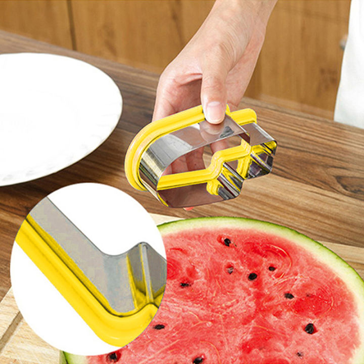 Stainless Steel Watermelon Cutter Kitchen Gadgets Salad Cute Tree Design Fruit  Slicer Cutter Tools Accessories