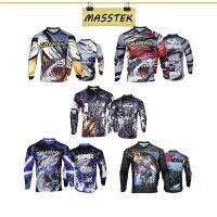 MASSTEK  Johor Quick Dry Fishing Jersey ป้องกันแสงแดด UV Fishing Wear แขนยาวตกปลา FIS กลางแจ้ง