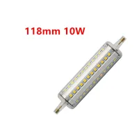 【♘COD Free Cas♘】 gaqiugua6 10W หรี่แสงได้118มม.Led R7s หลอดไฟ360องศา Lumen Smd2835 R7s โคมไฟ Led เปลี่ยน100W หลอดฮาโลเจนแบบดั้งเดิม Ac110-240v