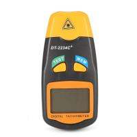 DT2234C ดิจิตอลเลเซอร์ T Achometer RPM เมตรไม่ติดต่อ2.5รอบต่อนาที-99999รอบต่อนาทีจอแสดงผล LCD ความเร็วเมตร DT2234C ทดสอบความเร็ว