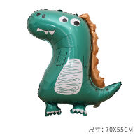 [In stock] บอลลูนธีมไดโนเสาร์ Tyrannosaurus Tyrannosaurus Cartoon Boy Party การตกแต่งงานเลี้ยงวันเกิดเด็กทารกการจัดเลี้ยงวันเด็กการจัดลูกโป่ง