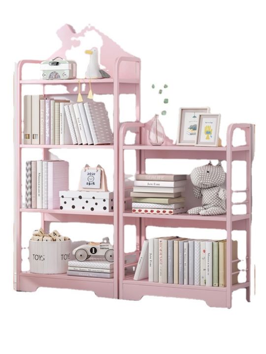 cod-small-house-childrens-bookshelf-landing-student-simple-picture-book-home-storage-bedside-bookcase-wrought-iron-shelf
