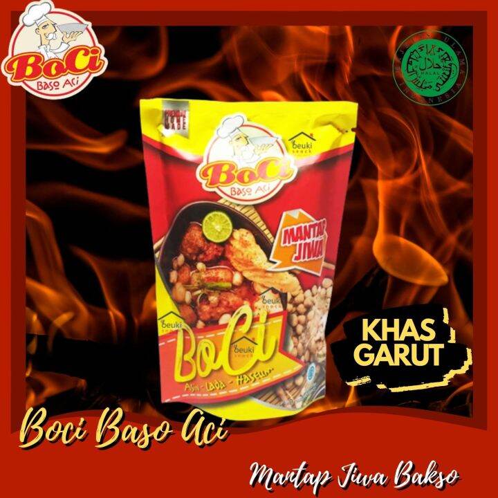 Boci Baso Aci Mantap Jiwa Bakso Khas Garut Original Produk Boci