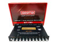 Gratia GT-751 ปรีแอมป์ 7แบนด์แยกซับอิสระ ตูดทิฟานี่แน่นๆ ปรับเสียงดีถูกใจ ทนทาน เสียงคุณภาพแน่นอน