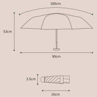 กระเป๋าร้อนและร่มกันแดดขนาดเล็กมินิป้องกันพับดวงอาทิตย์มากส่วนบุคคลเดินทางร่มอัลตราไวโอเลตร่ม Parasol