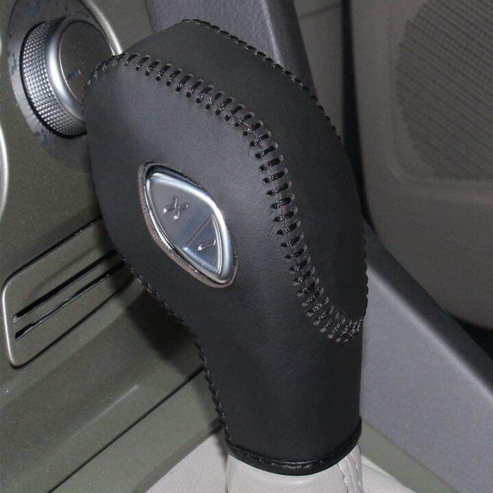 2pcs-gear-head-shift-knob-case-cover-handbrake-cover-for-ford-fiesta-mk7-2009-2015-ecosport-2012-2017-pu-leather