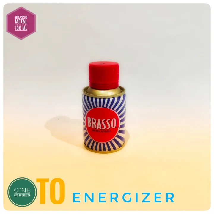 BRASSO METAL POLISH 100 ML Berfungsi Untuk Mengkilatkan Logam