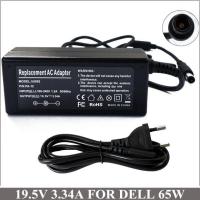 อะแดปเตอร์ AC แล็ปท็อป65W 3.34A 19.5V ที่ชาร์จสำหรับ DELL _ PA-12 Inspiron 6000 1420 6400 LA65NS1-00มี PA-12 PA12 YD637