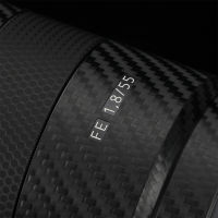 สำหรับ FE 55มิลลิเมตร F1.8 Za รูปลอกผิวไวนิลห่อฟิล์มกล้องเลนส์ร่างกายป้องกันสติ๊กเกอร์ป้องกันเสื้อ F E55 C 1.8