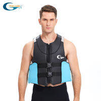 ที่มีคุณภาพสูงผู้ใหญ่ Neoprene เสื้อชูชีพกีฬาทางน้ำล่องแก่งตกปลาเรือคายัคเรือยนต์ว่ายน้ำท่องความปลอดภัยเสื้อชูชีพ2022