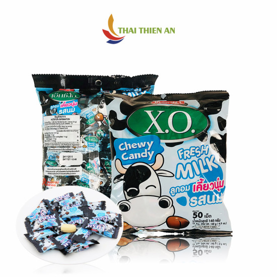 Hcmhàng nhập khẩu kẹo sữa bò x.o jack n jill 140g thái lan từ hàng nhập - ảnh sản phẩm 1