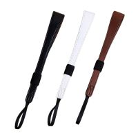 ♗ Camera Wrist Strap PU Leather Hand Grip Rope Belt Quick Release Connector SLR Camera Shoulder Strap Wristband for X100