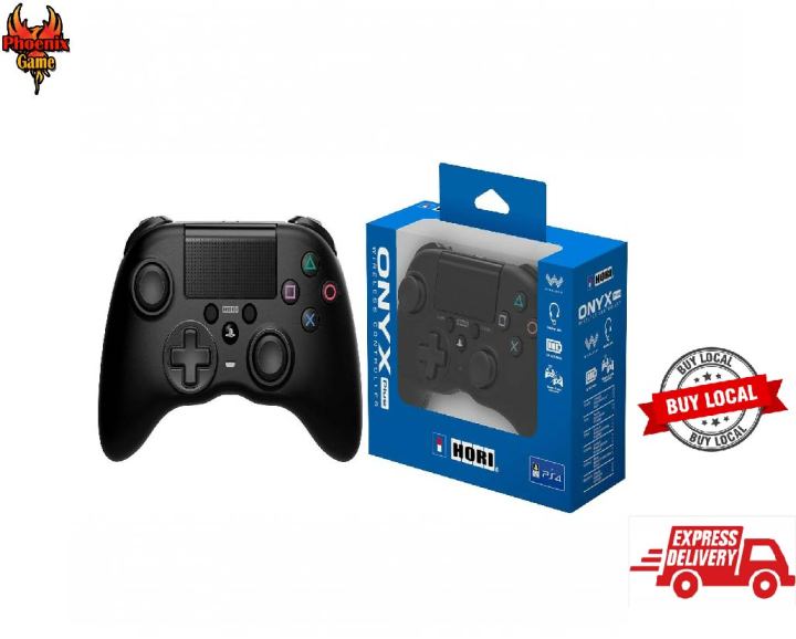 horisont Supermarked Staple PS4 Hori Onyx Plus Wireless Controller (Black) - Brand New | Lazada