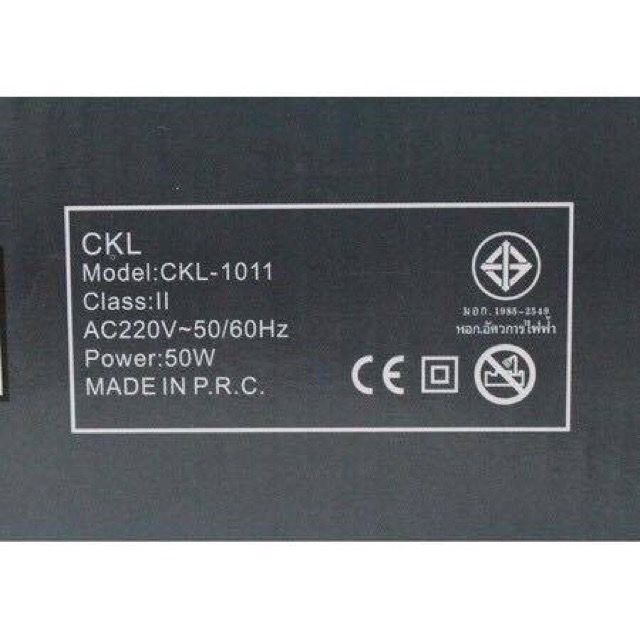 ที่หนีบผมตรง-เครื่องหนีบผมไฟฟ้า-ckl-1011-แบบที่คนส่วนใหญ่ชอบใช้-นายแบบช่างทำผมใช้-ที่หนีบผม-ทำวอลลุ่ม-งุ้มปลาย-หนีบผมตรง