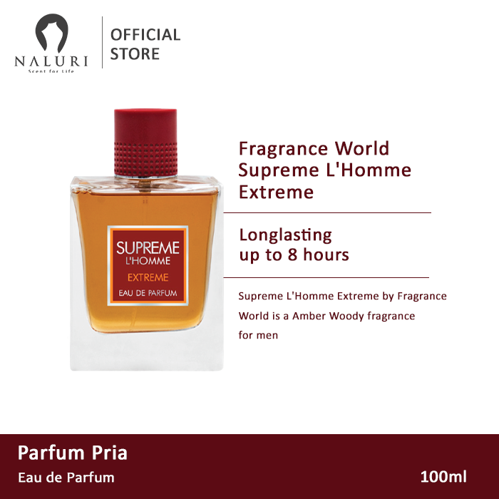 Parfum EDP For Men 100ml Fragrance World Supreme L'Homme Extreme