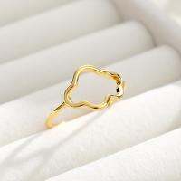 Hollows Cloud Anillos Femme Origami Rings For Women Men Birthday Gift Stainless Steel Mujer Bijoux 2019