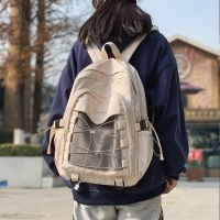 Uniqlo 2023 New Japanese school bags women 2021 New original SuFeng large capacity high school students backpack sen is a backpack male the original simple sense