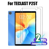 2แพ็ค P26T TECLAST ปกป้องหน้าจอสำหรับ10.1 "แท็บเล็ตกระจกนิรภัยสำหรับฟิล์มป้องกัน P25T TECLAST 10.1นิ้ว2023