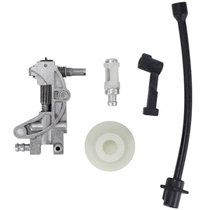 5Pcs Oil Pump Filter Pipe Hose Line Oil Nozzle Turbine Kit for 4500