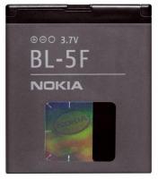 แบตเตอรี่ Nokia BL-5F Battery For Nokia N95 6210 6260 6290 6710 E65 N96 X5 N93i 950mAh