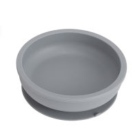 New Design Baby Feeding Bowl Food Grade Silicone Anti-flip Suction Tableware Baby Infant Waterproof Bowl Plate Dishes BPA Free