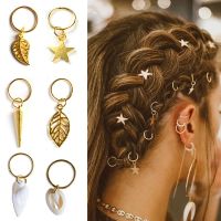 [HOT W] 5-50ชิ้น/ถุงเงินโลหะแหวนผม Braid Dreadlocks ลูกปัดผม Cuffs Dread Tube Charm Dreadlock อุปกรณ์เสริมผม Extension